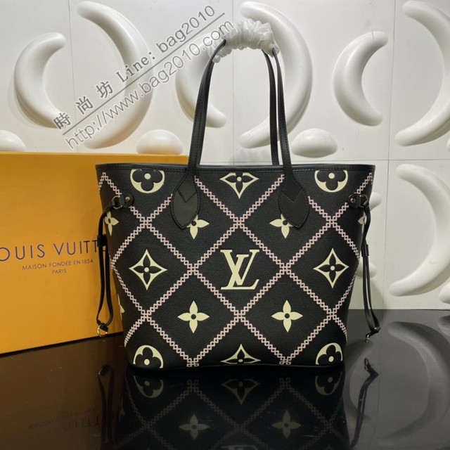 路易威登2022专柜新款女士手袋 M46039 M46040 路易威登Neverfull手袋 LV女款手提购物袋  ydh4644